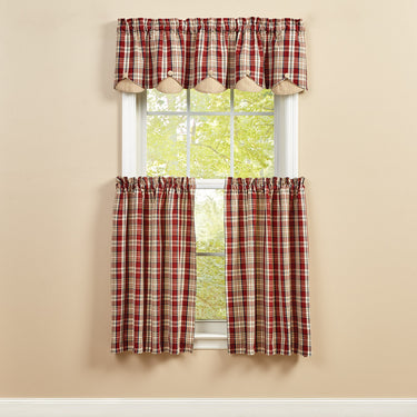 Gemstone Lined Scalloped Valance 15